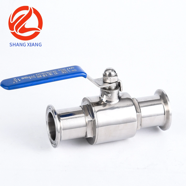 High Quality Sanitary Ss Manual Welding Two-Piece Straight-Through Ball Valves