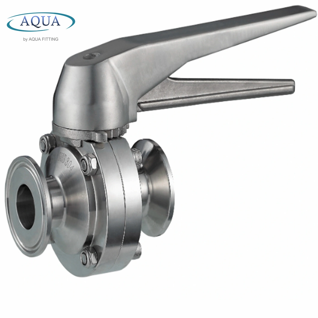 Stainless Steel Hygienic Sanitary Butterfly Valve/Pneumatic Manual Safety Valve/ Ball Valve/Diaphragm Valve/E/Seat Valve/Control Valve/Sampling Valve