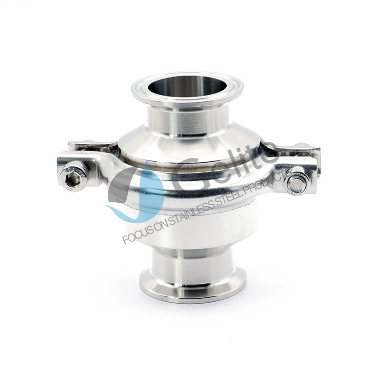 Stainless Steel Union Body Hygienic Sanitary Check Non Return Valve